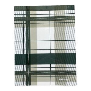 Erin Condren Interchangable Life Planner Cover - Green Plaid